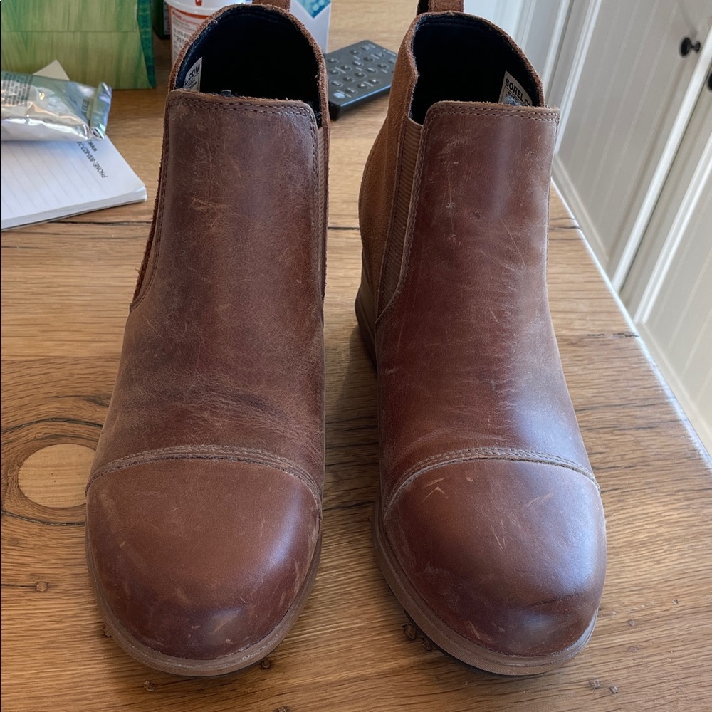 Sorel Women's Brown Ankle Booties